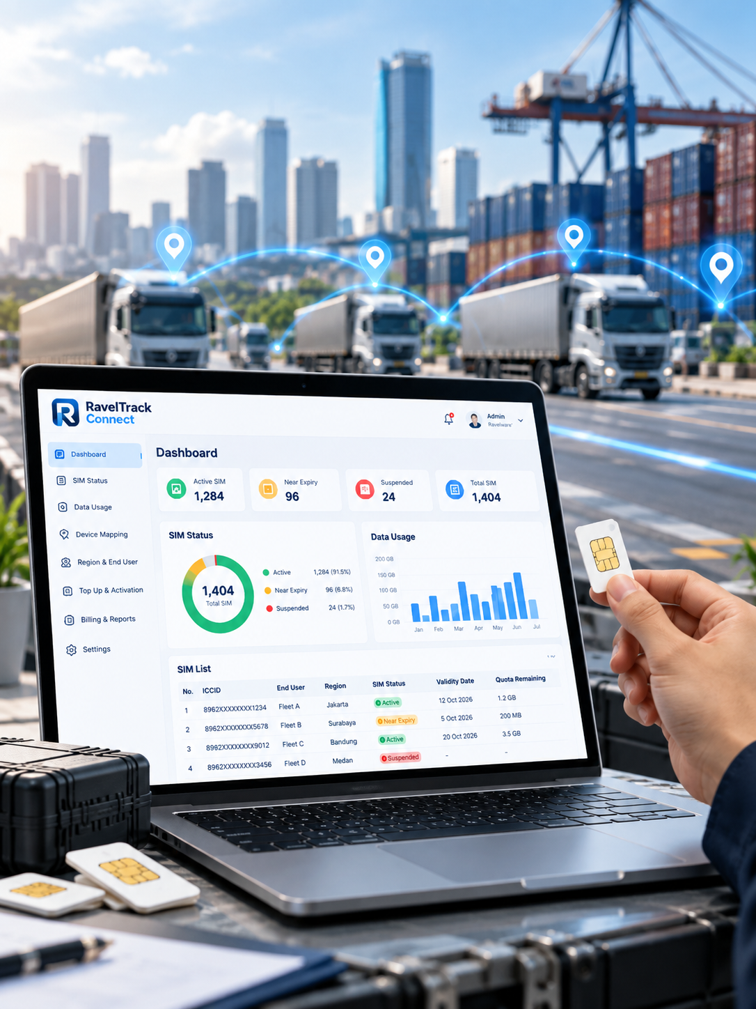 RavelTrack Connect for Smarter Connectivity Business.